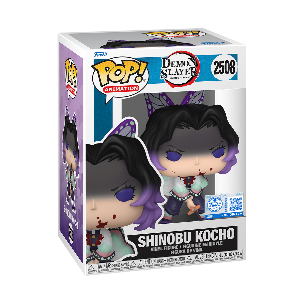 Funko Pop! Animation: Demon Slayer: Shinobu Kocho (Funko Shop Exclusive)