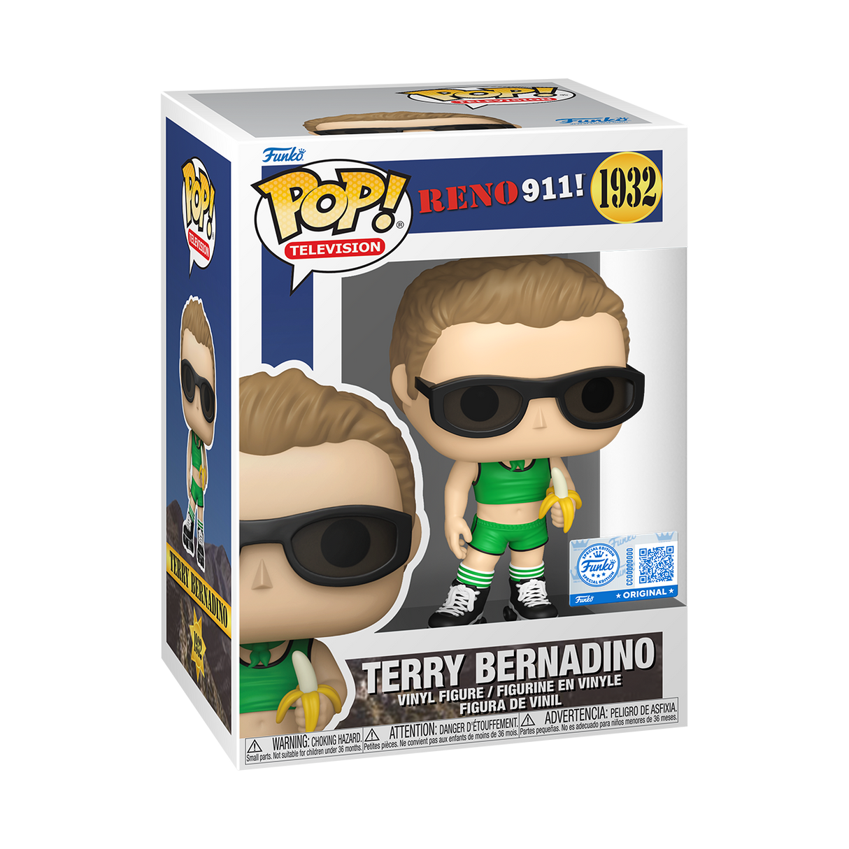 Funko Pop! Television: Reno 911: Terry Bernadino (Funko Shop Exclusive)