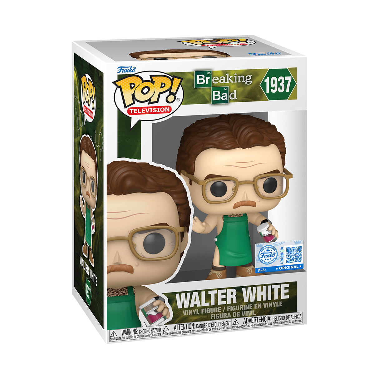Funko Pop! Television: Breaking Bad: Walter White in Green Apron (Specialty Series Exclusive)