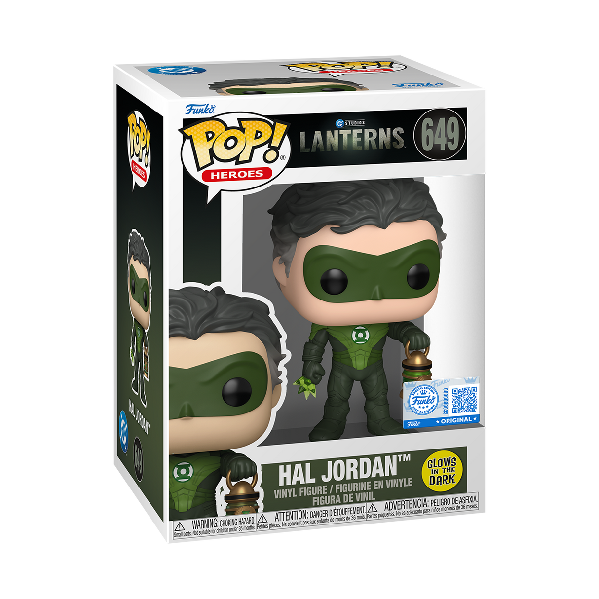 Funko Pop! Heroes: Lanterns: Hal Jordan (Glow) (Target Exclusive)