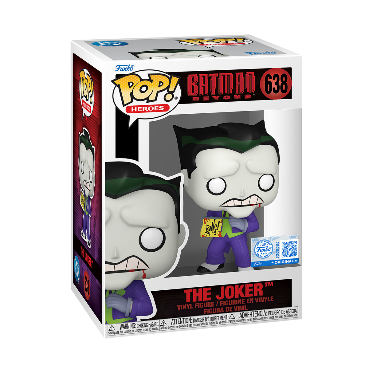 Funko Pop! Heroes: Batman Beyond Return of the Joker: The Joker (Target Exclusive)