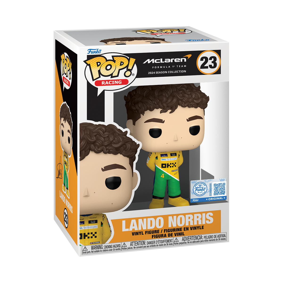 Funko Pop! Racing: McLaren Formula 1 Team: Lando Norris (Funko Special Edition)