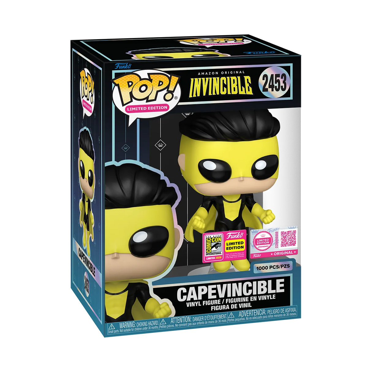 Funko Pop! Limited Edition: Invincible: Capevincible (LE 1,000) (Funko Legendary Edition) (2026 SDCC Convention Exclusive)