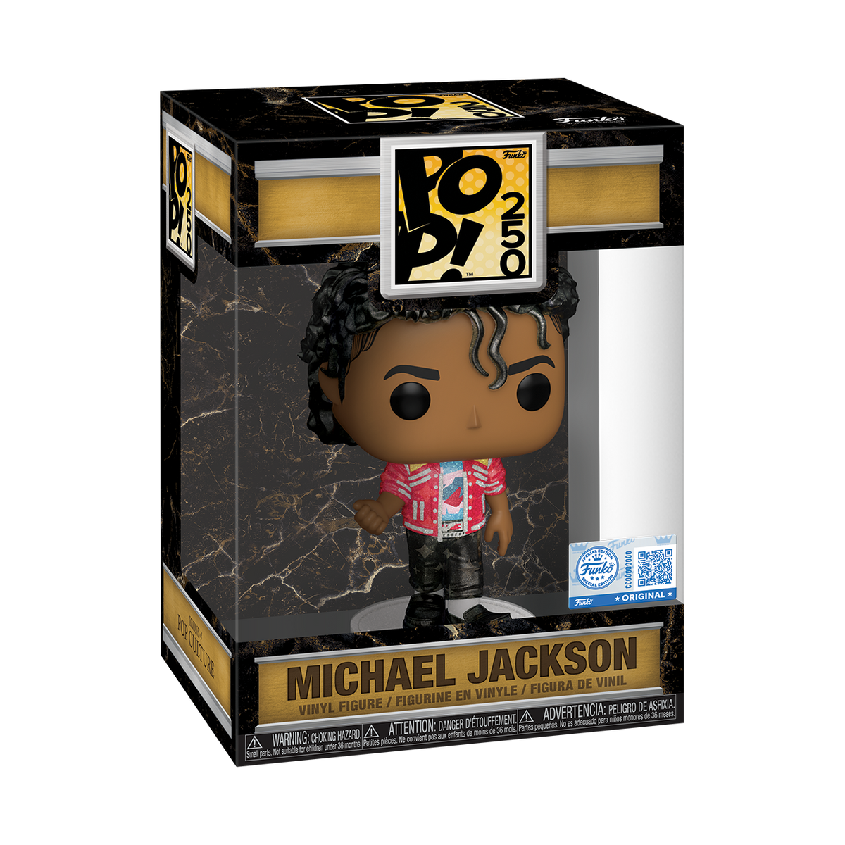 Funko Pop! Rocks: Michael Jackson (Pop! 250) (Diamond Collection)