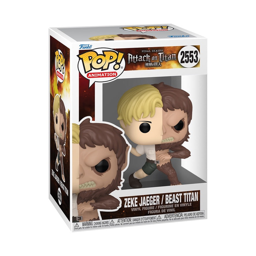 Funko Pop! Animation: Attack on Titan: Zeke Jaeger / Beast Titan