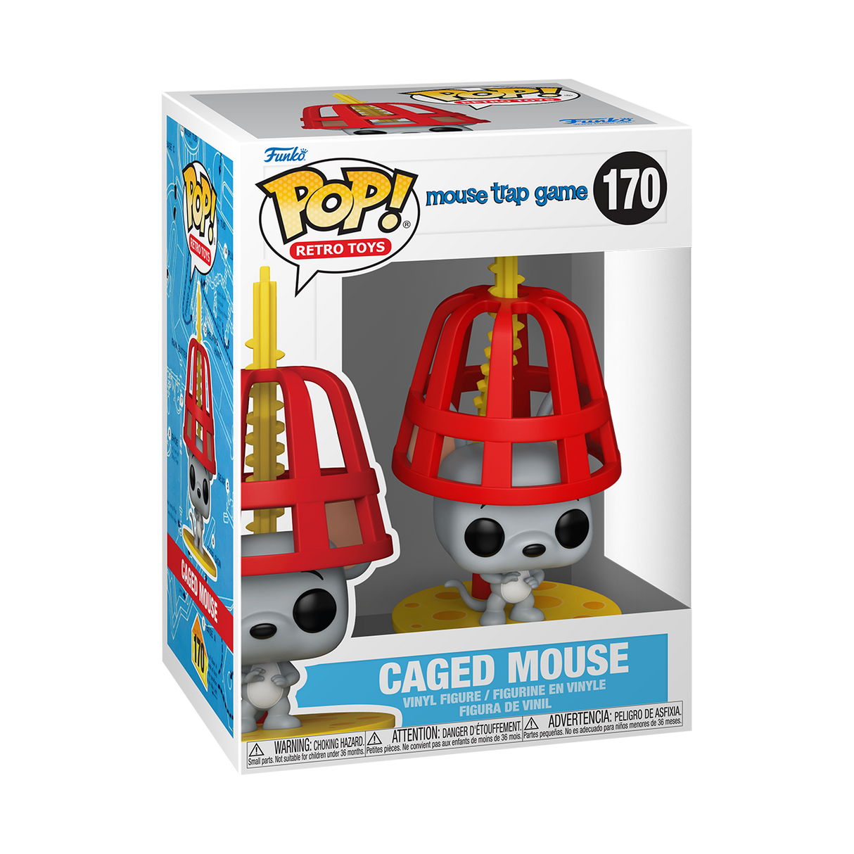 Funko Pop! Retro Toys: Mouse Trap Game: Caged Mouse
