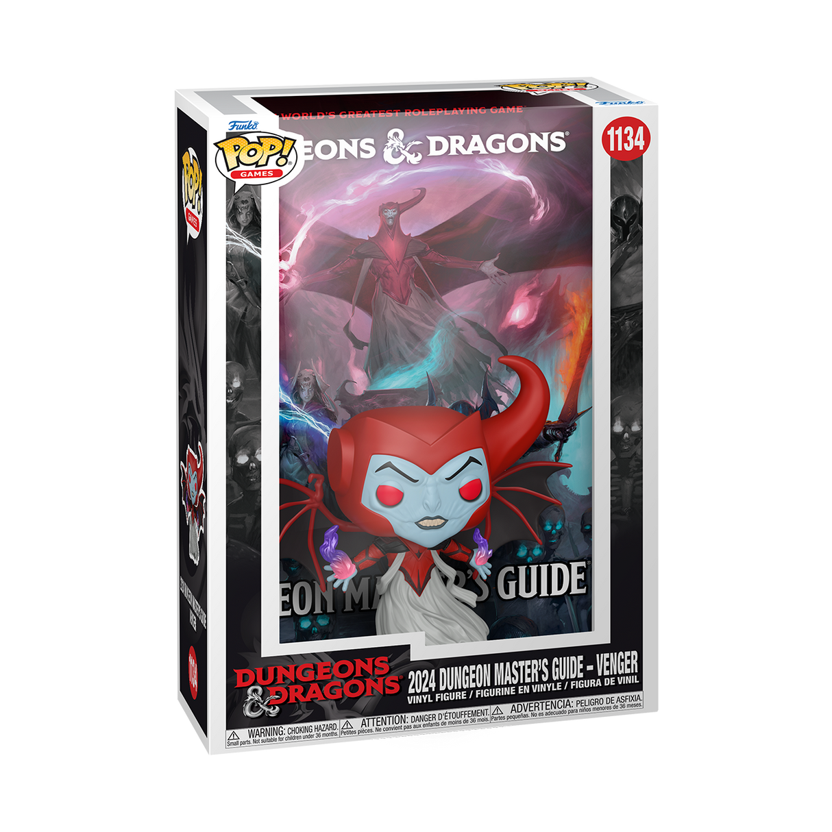 Funko Pop! Games: Dungeons and Dragons: 2024 Dungeon Master's Guide - Venger