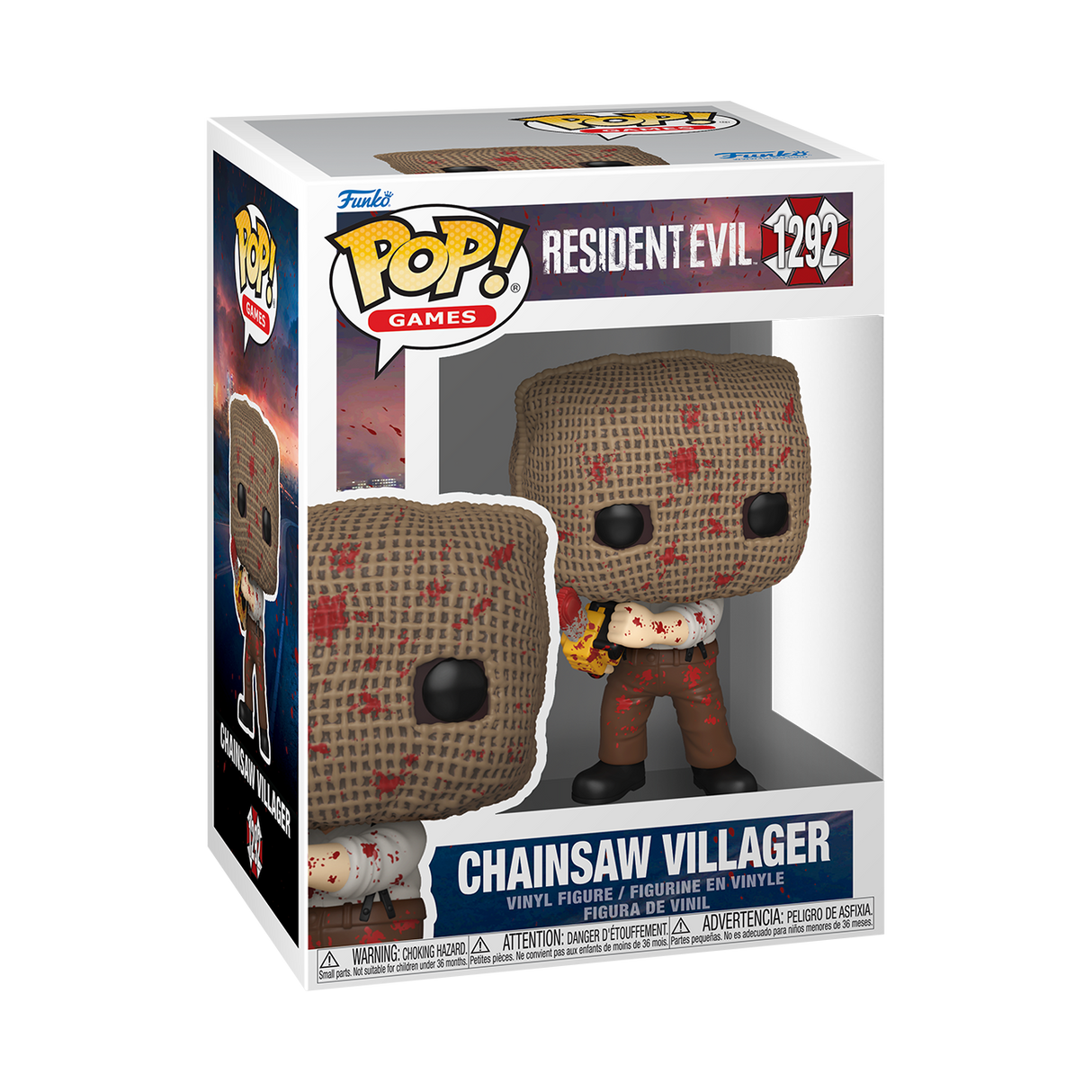 Funko Pop! Games: Resident Evil: Chainsaw Villager