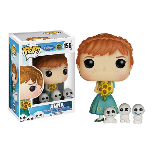 Funko Pop! Disney: Frozen: Anna (Frozen Fever) (Box Imperfection)