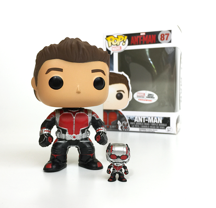 Funko Pop! Marvel: Ant-Man (Unmasked) (Marvel Collector Corps Exclusive)