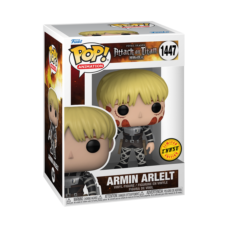 Funko Pop! Animation: Attack on Titan: Armin Arlelt (Chase)
