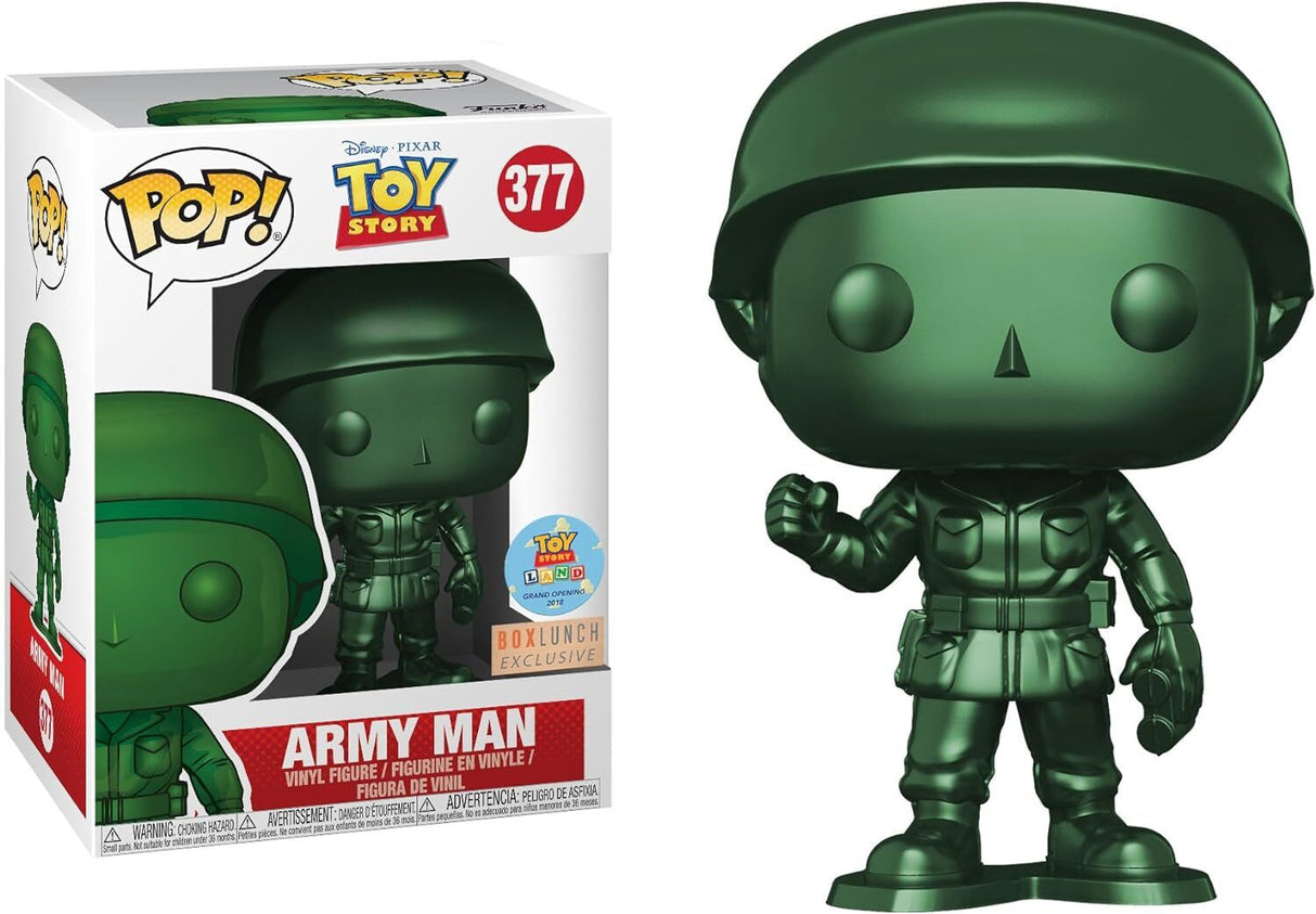 Funko Pop! Disney: Toy Story: Army Man (Metallic) (BoxLunch Exclusive)