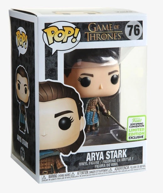 Funko Pop! Game of Thrones: Arya Stark (2019 Spring Convention Shared Exclusive)