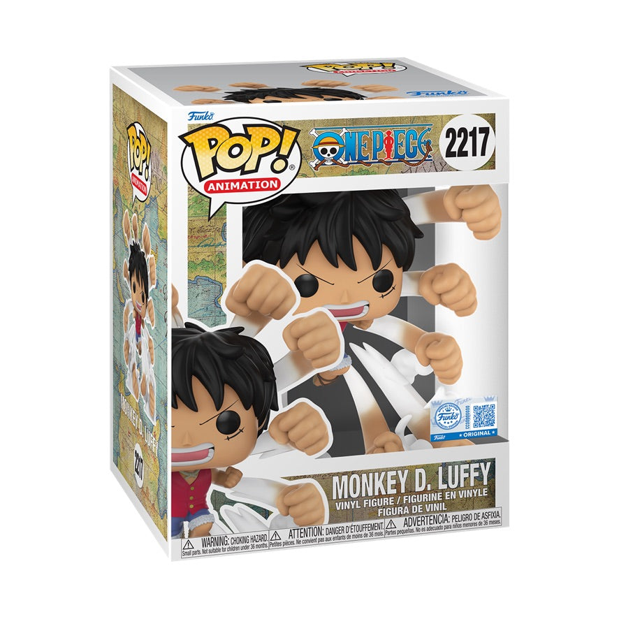 Funko Pop! Premium: One Piece: Monkey D. Luffy (Chrono Toys Exclusive)