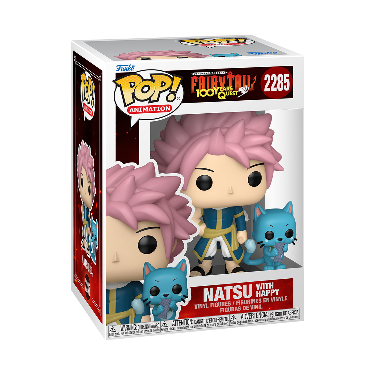 Funko Pop! Animation: Fairy Tail 100 Years Quest: Natsu with Happy
