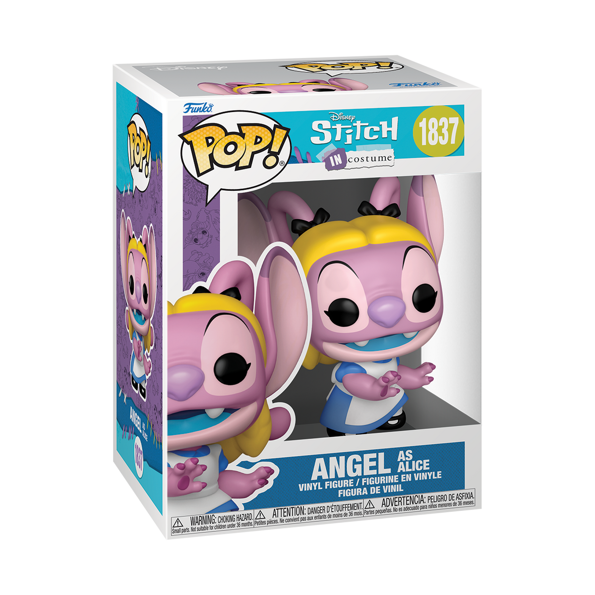 Funko Pop! Disney: Stitch in Costume: Angel as Alice