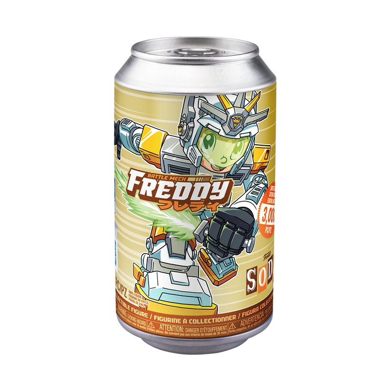 Funko Soda: Battle Mech Freddy Metallic (Funko Fundays 2025 Limited Online Edition)