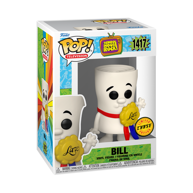 Funko Pop! Television: School House Rock: Bill (Chase)