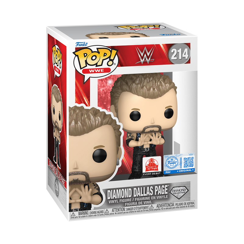 Funko Pop! WWE: Diamond Dallas Page (Diamond Collection) (Toy Temple Event Debut Exclusive)