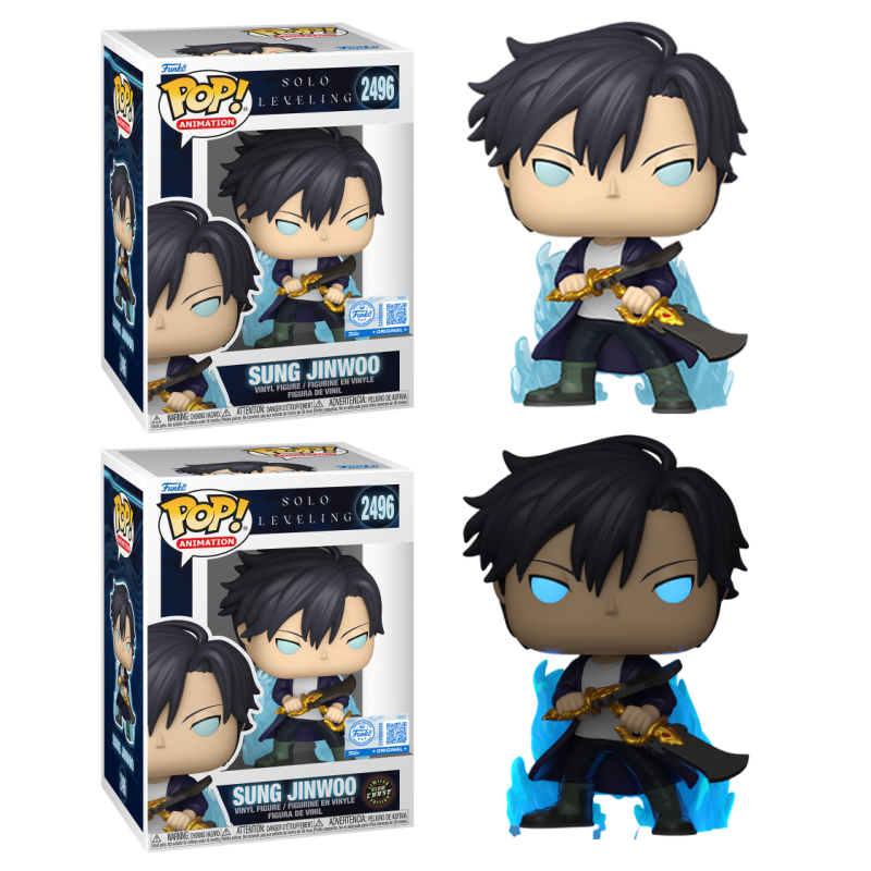 Funko Pop! Animation: Solo Leveling: Sung Jinwoo (Chalice Collectibles Exclusive)