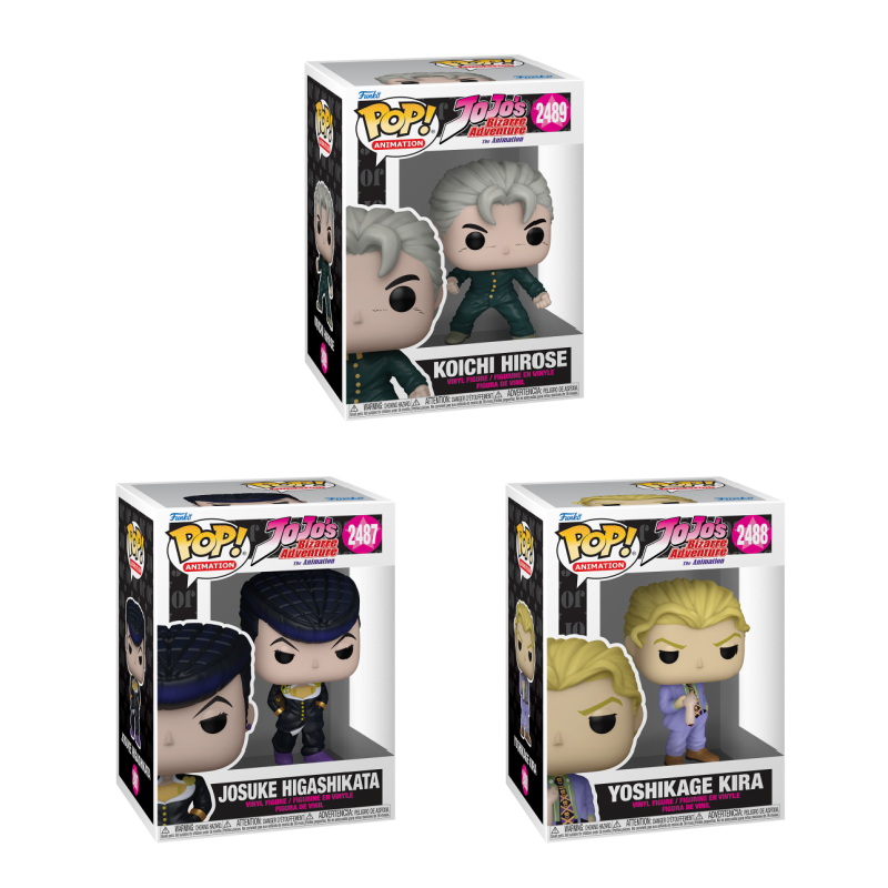 Funko Pop! Animation: Jojo's Bizarre Adventure: 3 Pop Bundle