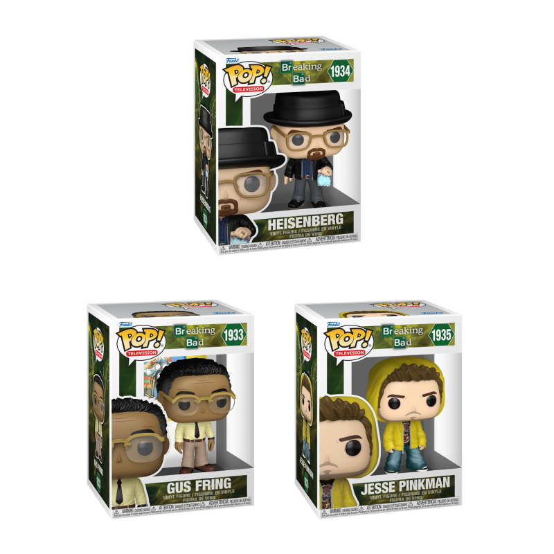 Funko Pop! Television: Breaking Bad: 3 Pop Bundle