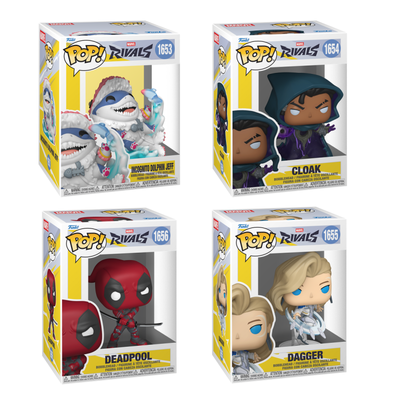 Funko Pop! Marvel: Marvel Rivals: 4 Pop Bundle