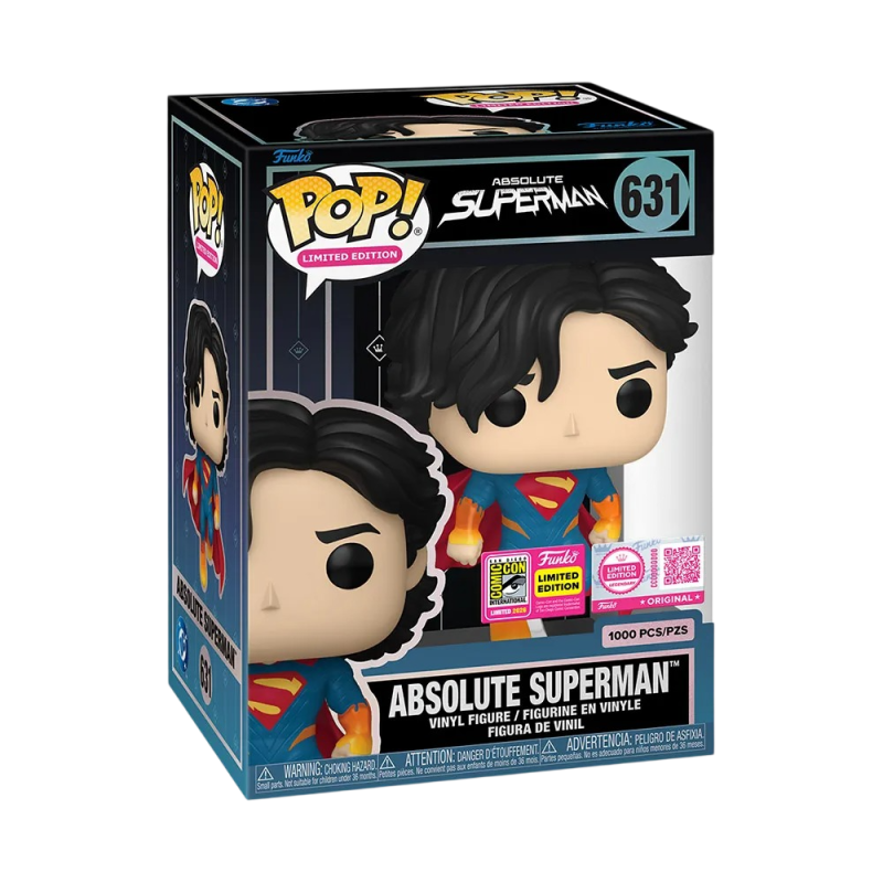 Funko Pop! Limited Edition: Absolute Superman (LE 1,000) (Funko Legendary Edition) (2026 SDCC Convention Exclusive)
