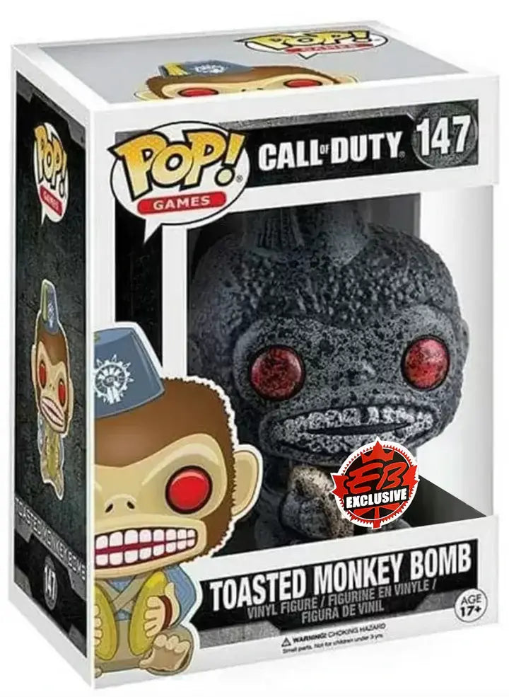 Funko Pop! Games: Call of Duty: Toasted Monkey Bomb (EB Games Canada Exclusive) (Box Imperfection)