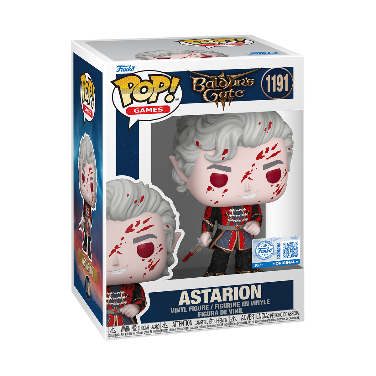 Funko Pop! Games: Baldur's Gate 3: Astarion (Funko Shop Exclusive