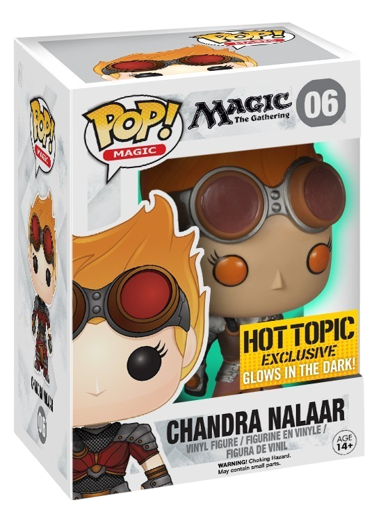 Funko Pop! Magic: Magic the Gathering: Chandra Nalaar (Glow) (Hot Topic Exclusive)