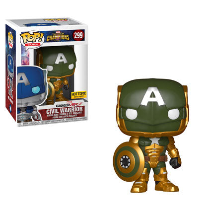 Funko Pop! Games: Marvel Contest of Champions: Civil Warrior (Glow) (Hot Topic Exclusive)
