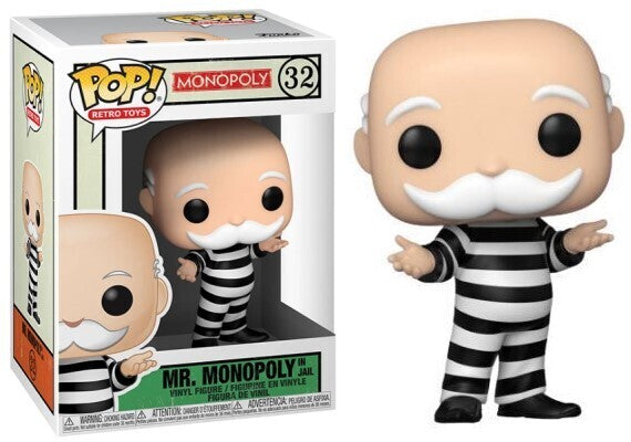 Funko Pop! Retro Toys: Monopoly: Mr.Monopoly in Jail