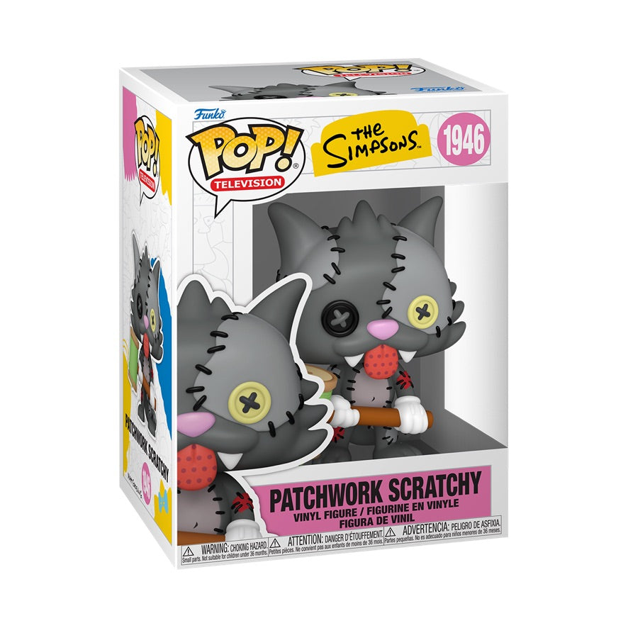 Funko Pop! Television: The Simpsons: Patchwork Scratchy