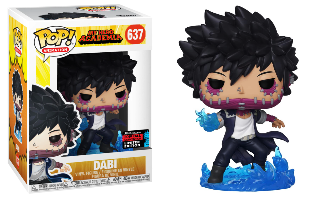 Funko Pop! Animation: My Hero Academia: Dabi (2019 NYCC Shared Exclusive) (Box Imperfection)