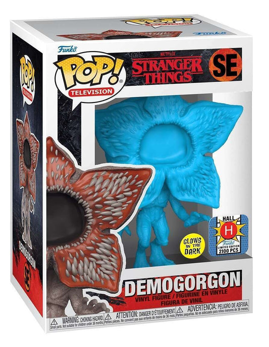 Funko Pop! Television: Stranger Things: Demogorgon Blue (Glow) (Hall H Exclusive) (L.E 2.100)