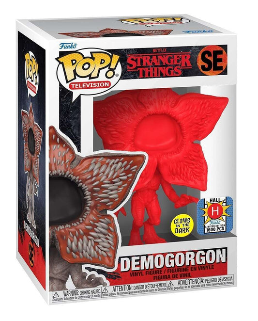Funko Pop! Television: Stranger Things: Demogorgon Red (Glow) (Hall H Exclusive) (L.E 1.600)