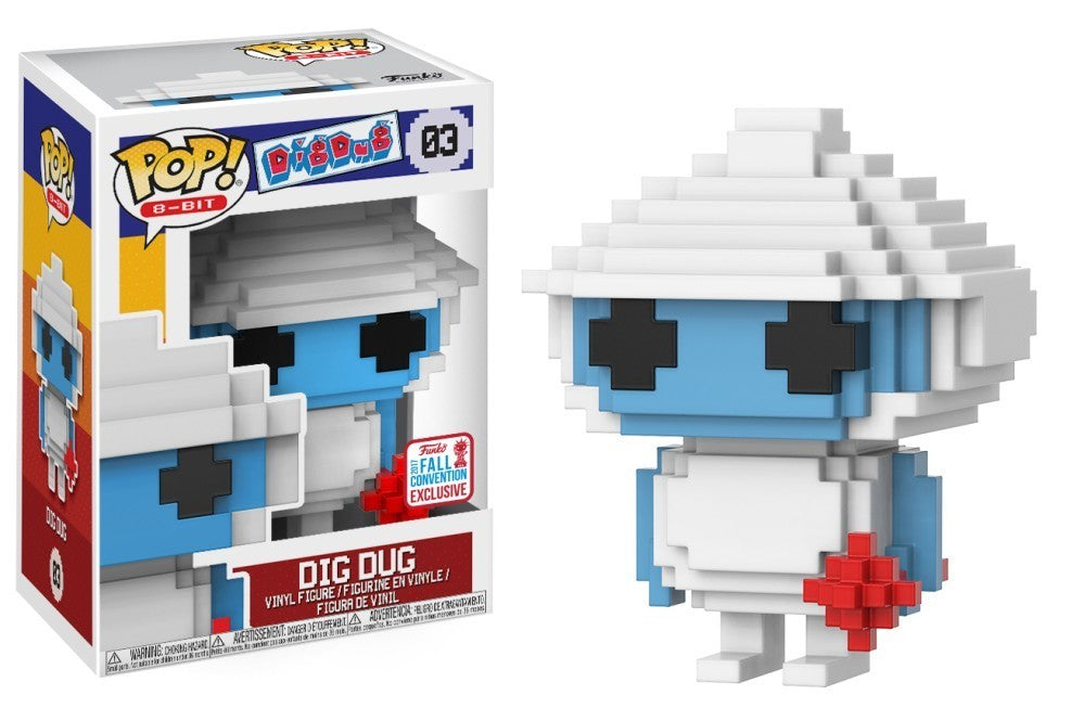 Funko Pop! 8-Bit: Dig-Dug: Dig-Dug (2017 Fall Convention Shared Exclusive)