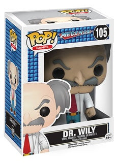 Funko Pop! Games: Mega Man: Dr. Wily (Box Imperfection)