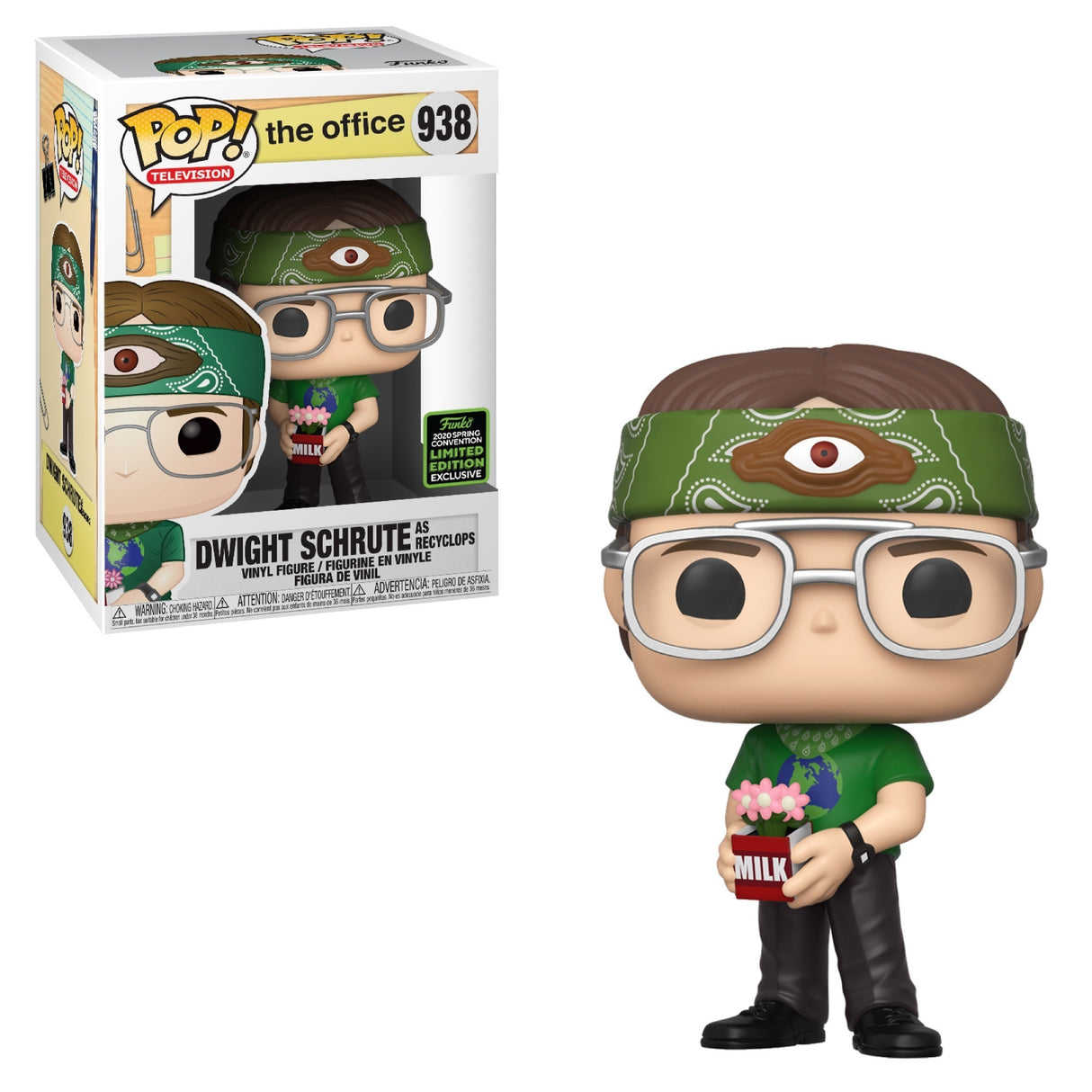 Funko Pop! Television: The Office: Dwight Schrute as Recyclops (2020 Spring Convention Shared Exclusive)