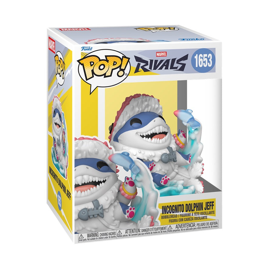 Funko Pop! Premium: Marvel Rivals: Incognito Dolphin Jeff