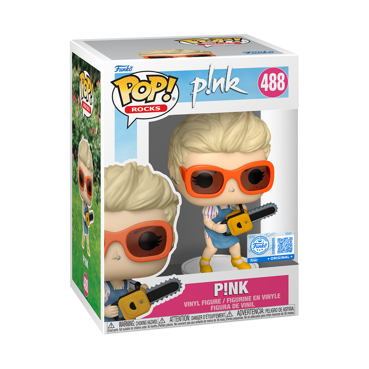 Funko Pop! Rocks: Pink (Funko Special Edition)