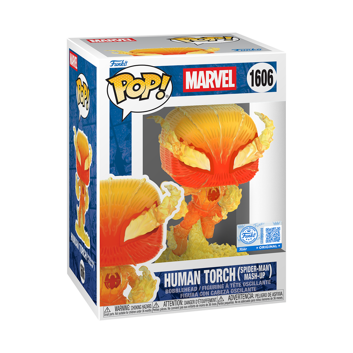 Funko Pop! Marvel: Human Torch (Spider-Man Mash-Up) (Target Exclusive)