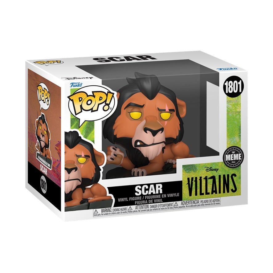 Funko Pop! Disney: Disney Villans: Scar (Meme)
