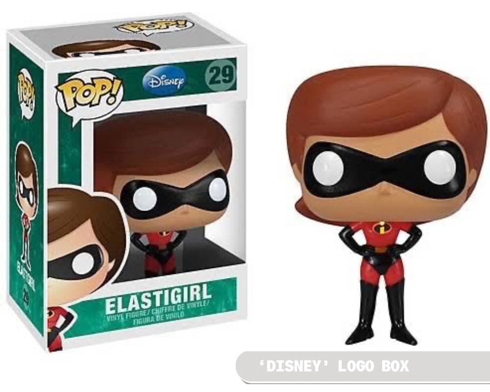 Funko Pop! Disney: Elastigirl "Disney Logo Box" (Box Imperfection)