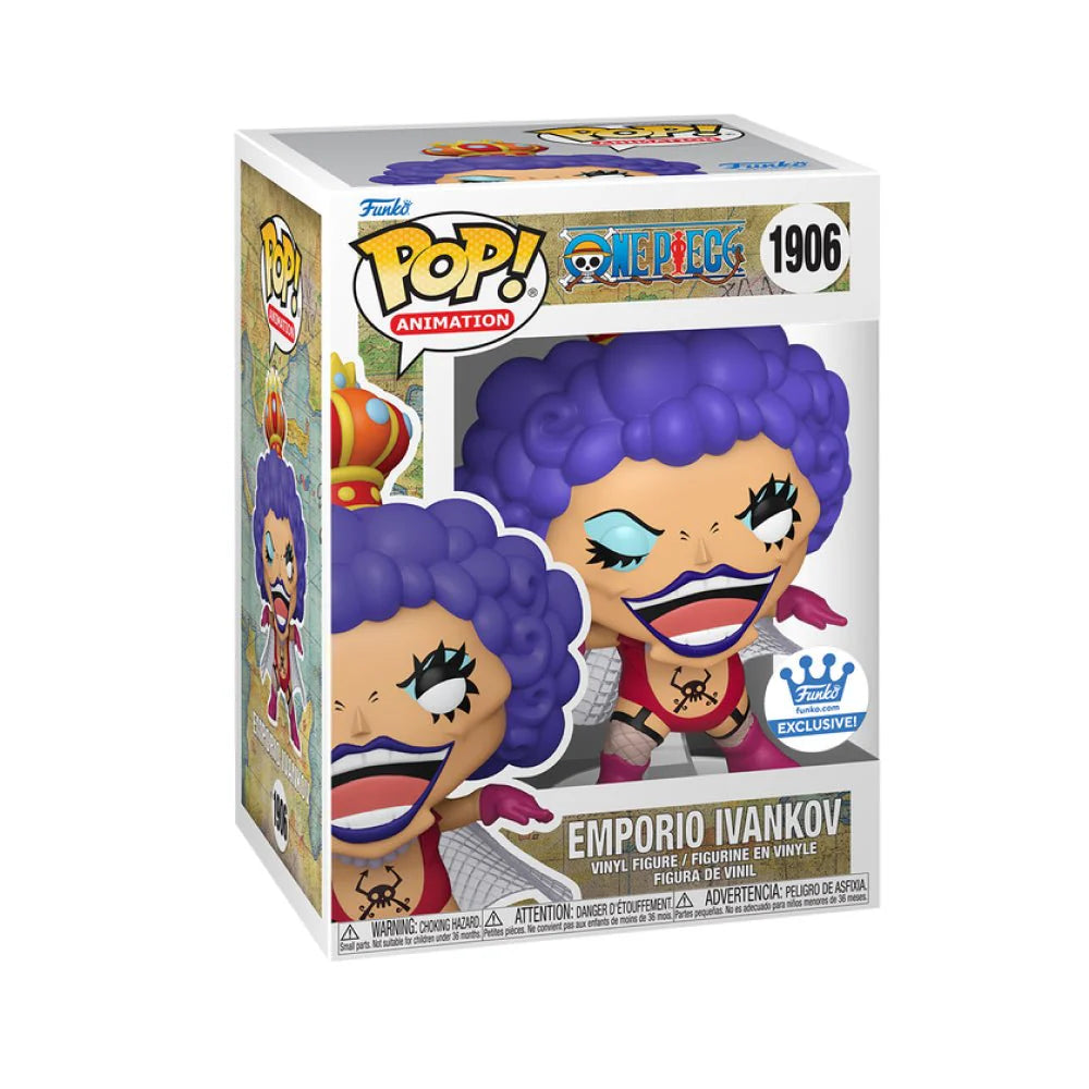 Funko Pop! Animation: One Piece: Emporio Ivankov (Funko Shop Exclusive) (Box Imperfection)