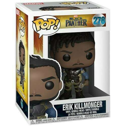 Funko Pop! Marvel: Black Panther: Erik Killmonger (Box Imperfection)