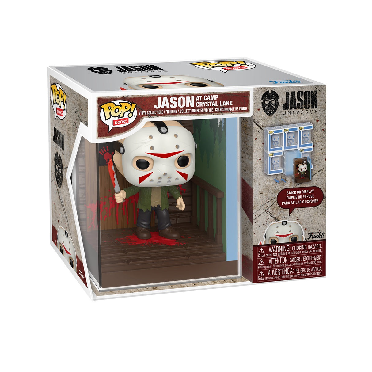Funko Pop! Nook: Jason Universe: Jason at Camp Cystal Lake