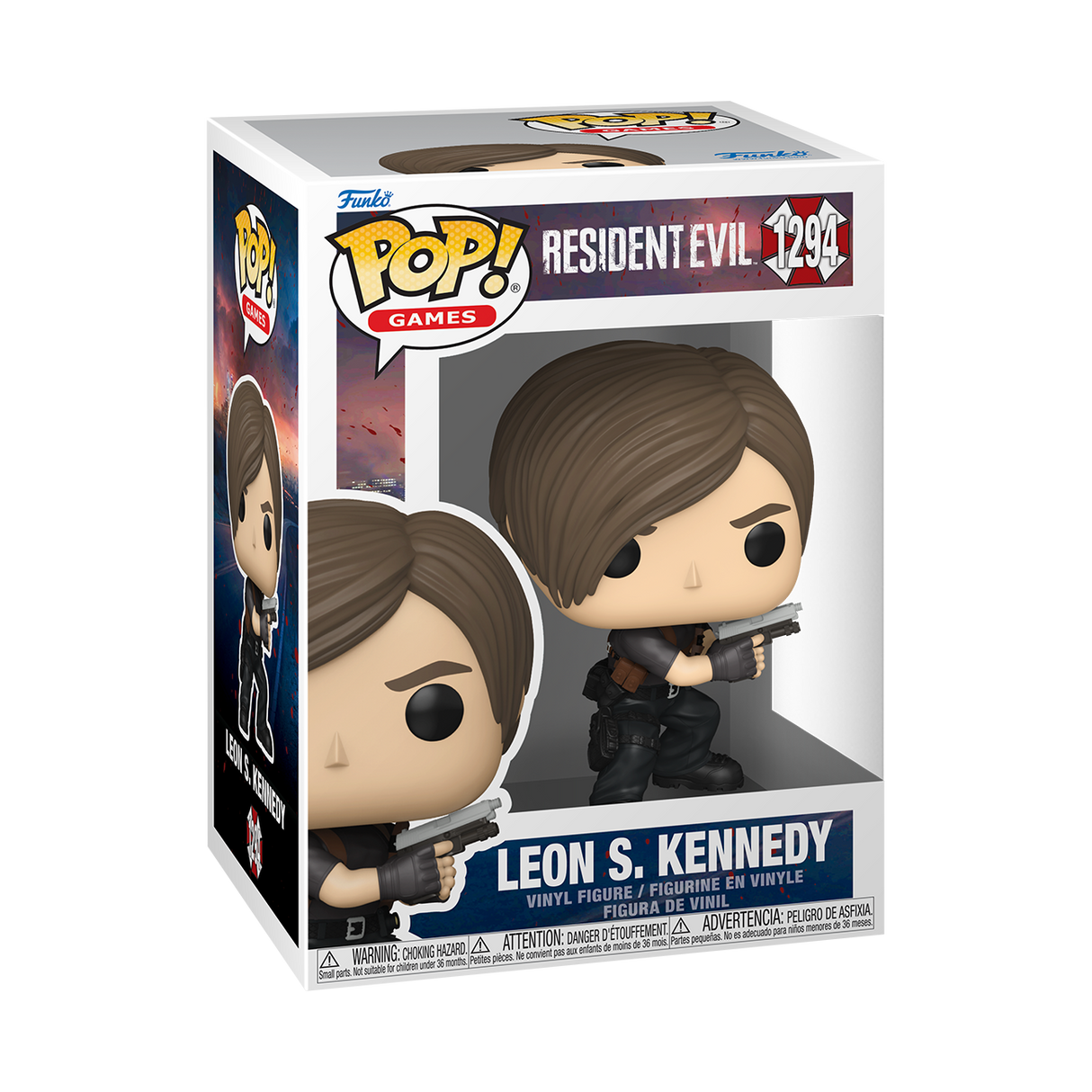Funko Pop! Games: Resident Evil: Leon S. Kennedy