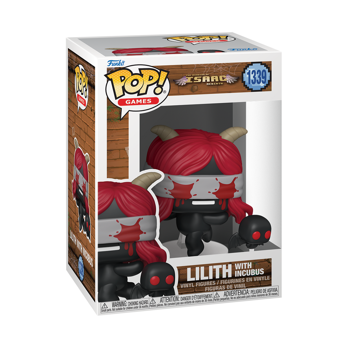 Funko Pop! Games: The Binding of Issac Rebirth: Lilith with Incubus